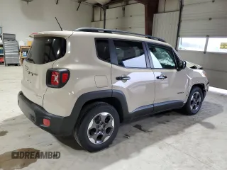 2015 Jeep Renegade Latitude with VIN ZACCJABH1FPC04716, listed as a Copart auction lot 45083715 with 102,045 mi miles and Salvage Title. Bid and sale history available at carsss.com. Image 3.