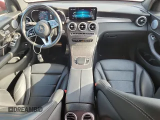 2021 Mercedes-Benz GLC 300 with VIN W1N0G8EB8MF872880, listed as a Copart auction lot 61309195 with 43,816 mi miles and Salvage title. Bid and sale history available at DreamBid. Image 8.
