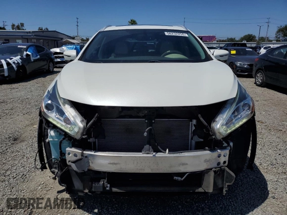 2016 Nissan Murano Platinum z VIN 5N1AZ2MG2GN140945, wystawiony jako Copart lot #56232255 z przebiegiem 81 321 mil mil oraz Szkoda całkowita • Salvage title. Historia ofert i sprzedaży dostępna na DreamBid. Obrazek 5.