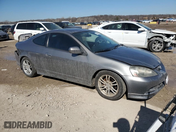 2006 Acura RSX with VIN JH4DC54886S005996, listed as a Copart auction lot 46494425 with 183,401 mi miles and Salvage Title. Bid and sale history available at carsss.com. Image 4.