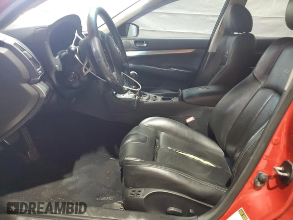 2010 Infiniti G37 x with VIN JN1CV6AR9AM457773, listed as a Copart auction lot 54436945 with 190,897 mi miles and Clean Title. Bid and sale history available at carsss.com. Image 7.
