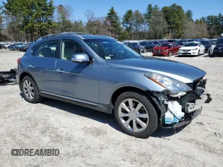 2017 Infiniti QX50 z VIN JN1BJ0RPXHM386827, wystawiony jako Copart lot #51993565 z przebiegiem 53 872 mil mil oraz Szkody całkowita. Historia ofert i sprzedaży dostępna na DreamBid. Obrazek 4.