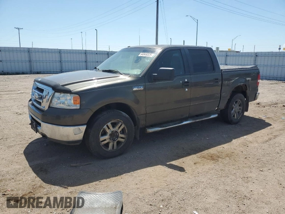 2008 Ford F-150 XLT with VIN 1FTPW14V98FA09278, listed as a Copart auction lot 64949325 with Not provided miles and Salvage title. Bid and sale history available at DreamBid. Image 1.