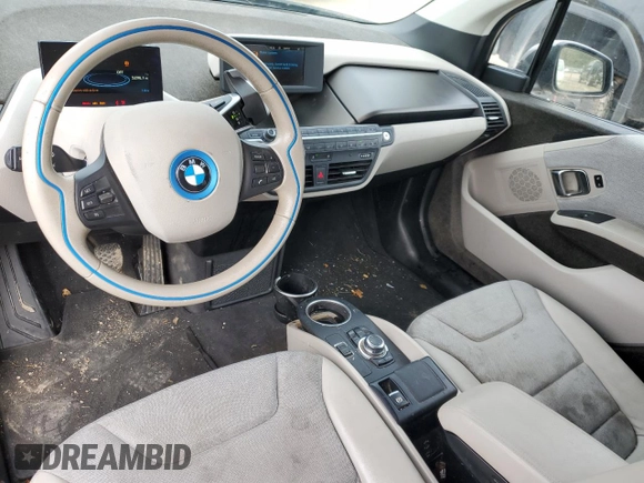 2014 BMW i3 with VIN WBY1Z4C55EVX62872, listed as a Copart auction lot 88975135 with 49,841 mi miles and Salvage Title. Bid and sale history available at carsss.com. Image 8.