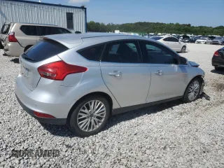 2018 Ford Focus Titanium with VIN 1FADP3N24JL326253, listed as a Copart auction lot 57757835 with 75,579 mi miles and Salvage title. Bid and sale history available at DreamBid. Image 3.