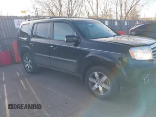 2012 Honda Pilot Touring with VIN 5FNYF4H93CB077057, listed as a IAAI auction lot 41156160 with 139,834 mi miles and . Bid and sale history available at DreamBid. Image 1.