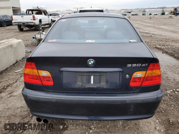2003 BMW 3 Series 330xi with VIN WBAEW53473PG09534, listed as a Copart auction lot 86310584 with 203,453 mi miles and Clean Title. Bid and sale history available at carsss.com. Image 6.