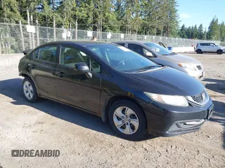 2013 Honda Civic LX with VIN 2HGFB2F58DH564811, listed as a IAAI auction lot 42369505 with Not provided miles and . Bid and sale history available at DreamBid. Image 1.