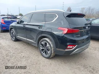 2020 Hyundai Santa Fe Limited with VIN 5NMS5CAA5LH274074, listed as a IAAI auction lot 41913985 with 58,846 mi miles. Bid and sale history available at carsss.com. Image 3.