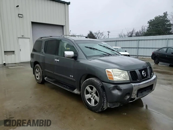2007 Nissan Armada SE z VIN 5N1AA08A97N723532, wystawiony jako Copart lot #45090625 z przebiegiem 200 281 mil mil oraz Szkoda całkowita • Salvage title. Historia ofert i sprzedaży dostępna na DreamBid. Obrazek 10.