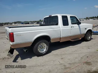 1995 Ford F-150 with VIN 1FTEX15H2SKB37048, listed as a Copart auction lot 68897274 with 155,530 mi miles and Salvage Title. Bid and sale history available at carsss.com. Image 3.