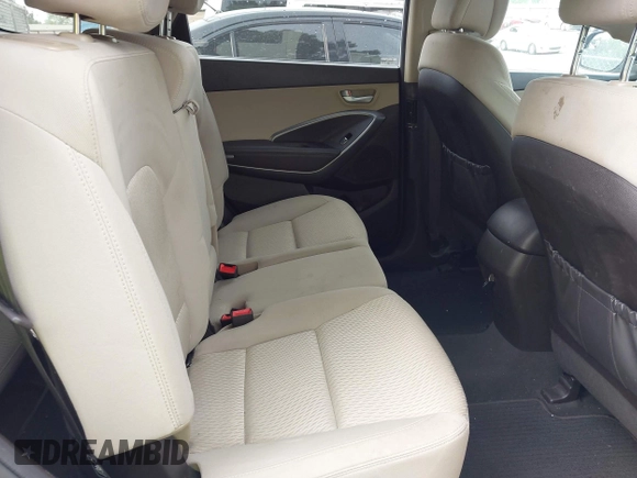 2016 Hyundai Santa Fe SE with VIN KM8SM4HFXGU144859, listed as a IAAI auction lot 42121896 with 90,175 mi miles. Bid and sale history available at carsss.com. Image 8.