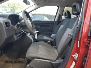 2008 Jeep Compass Sport with VIN 1J8FT470X8D712043, listed as a Copart auction lot 45382735 with 62,588 mi miles and Salvage Title. Bid and sale history available at carsss.com. Image 7.