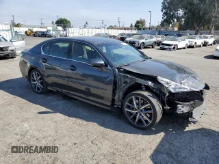 2019 Lexus GS with VIN JTHBZ1BLXKA018478, listed as a Copart auction lot 72586304 with 62,390 mi miles and Salvage Title. Bid and sale history available at carsss.com. Image 4.