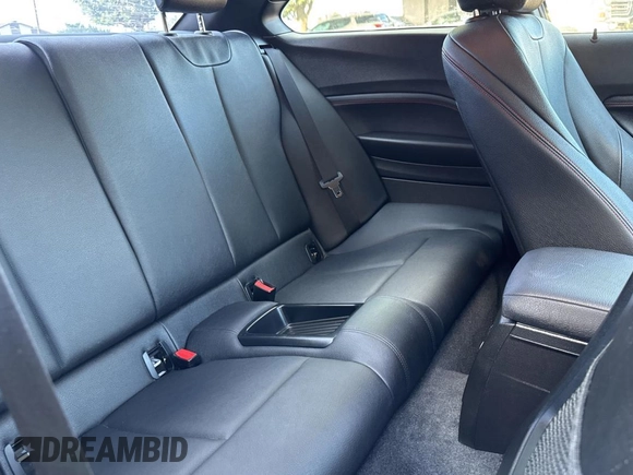 2015 BMW 2 Series 228i with VIN WBA1F5C59FV257027, listed as a Copart auction lot 62222855 with 113,383 mi miles and Clean title. Bid and sale history available at DreamBid. Image 6.