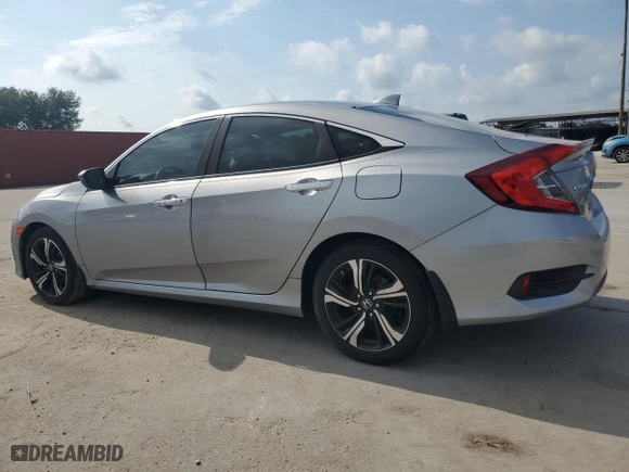 2017 Honda Civic Sedan Touring with VIN 19XFC1F98HE018889, listed as a Copart auction lot 66305154 with 58,571 mi miles and Salvage Title. Bid and sale history available at carsss.com. Image 2.