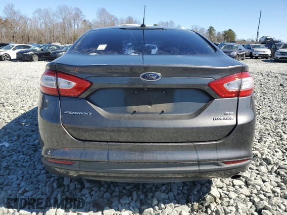 2015 Ford Fusion SE Hybrid with VIN 3FA6P0LU8FR199723, listed as a Copart auction lot 46188325 with 154,263 mi miles and Salvage Title. Bid and sale history available at carsss.com. Image 6.