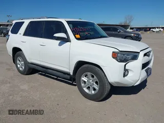 2017 Toyota 4Runner SR5 with VIN JTEZU5JR8H5153693, listed as a IAAI auction lot 41819843 with 56,957 mi miles and . Bid and sale history available at DreamBid. Image 1.