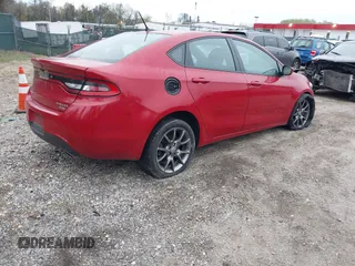 2014 Dodge Dart SXT with VIN 1C3CDFBB5ED825491, listed as a IAAI auction lot 42002241 with 78,585 mi miles. Bid and sale history available at carsss.com. Image 4.