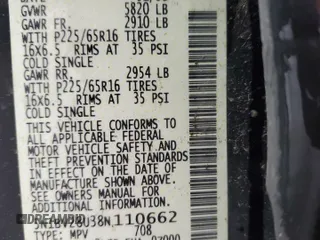 2008 Nissan Quest with VIN 5N1BV28U38N110662, listed as a Copart auction lot 80374514 with 193,894 mi miles and Clean Title. Bid and sale history available at carsss.com. Image 13.