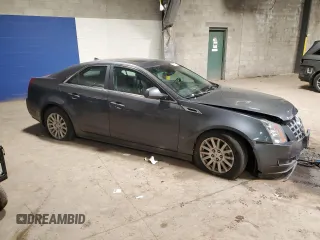 2013 Cadillac CTS Luxury with VIN 1G6DG5E57D0155572, listed as a Copart auction lot 50872505 with 82,875 mi miles and Salvage Title. Bid and sale history available at DreamBid. Image 4.