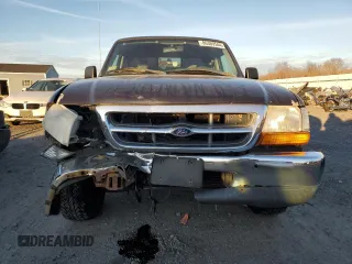 1999 Ford Ranger XL with VIN 1FTYR10V9XPB40222, listed as a Copart auction lot 86369544 with 123,656 mi miles and Clean Title. Bid and sale history available at carsss.com. Image 5.