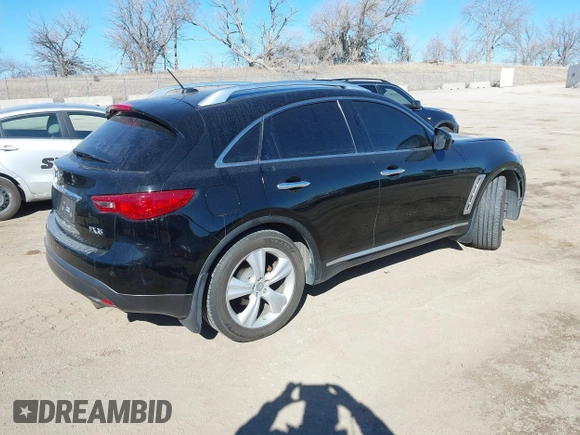 2011 Infiniti FX with VIN JN8AS1MW4BM140569, listed as a IAAI auction lot 41696103 with 136,852 mi miles and . Bid and sale history available at DreamBid. Image 4.