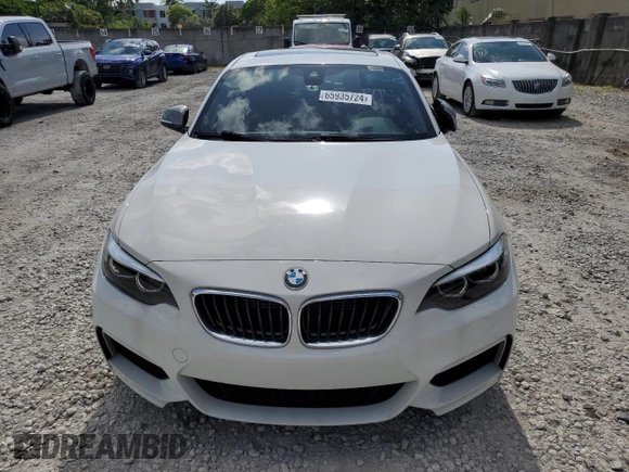 2018 BMW 2 Series M240i with VIN WBA2J5C51JVC07365, listed as a Copart auction lot 65935724 with 72,509 mi miles and Salvage Title. Bid and sale history available at carsss.com. Image 5.