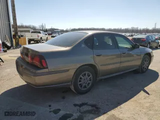 2003 Chevrolet Impala with VIN 2G1WF52E039354781, listed as a Copart auction lot 45527135 with 169,687 mi miles and Salvage Title. Bid and sale history available at carsss.com. Image 3.