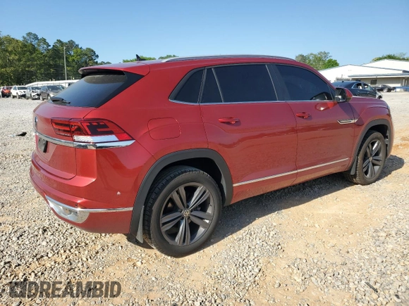 2021 Volkswagen Atlas SE with VIN 1V2PE2CA6MC229995, listed as a Copart auction lot 53197635 with 61,998 mi miles and Salvage title. Bid and sale history available at DreamBid. Image 3.