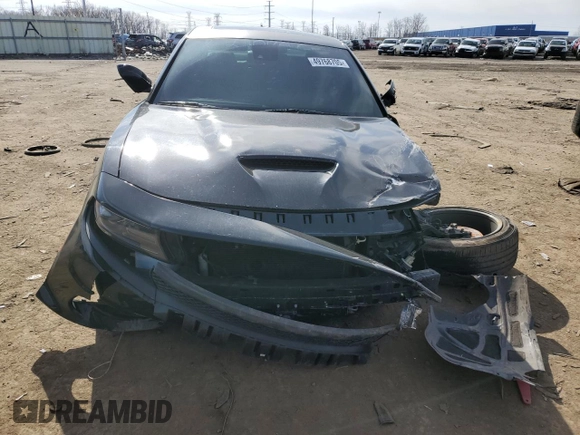 2019 Dodge Charger R/T with VIN 2C3CDXCT4KH721649, listed as a Copart auction lot 49768705 with 101,490 mi miles and Salvage Title. Bid and sale history available at carsss.com. Image 5.