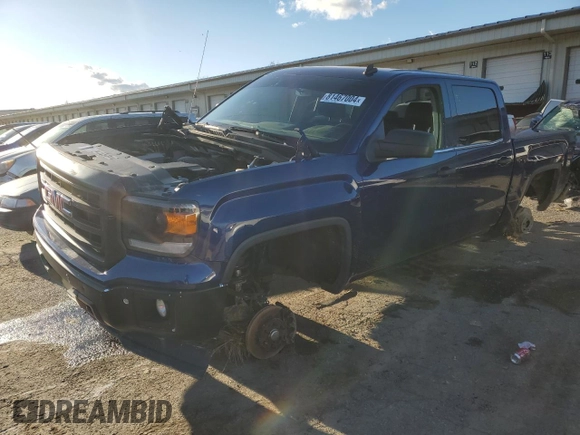 2014 GMC Sierra 1500 SLT z VIN 3GTU2VEJ6EG339472, wystawiony jako Copart lot #81467004 z przebiegiem 162 067 mil mil oraz Szkoda całkowita • Salvage title. Historia ofert i sprzedaży dostępna na DreamBid. Obrazek 1.