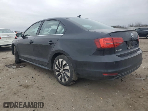 2015 Volkswagen Jetta Sedan Hybrid SEL Premium with VIN 3VW637AJ6FM328270, listed as a Copart auction lot 85991374 with 103,571 mi miles and Salvage Title. Bid and sale history available at carsss.com. Image 2.