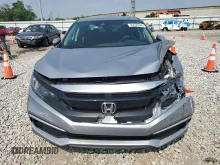 2021 Honda Civic LX with VIN 19XFC2F66ME001627, listed as a Copart auction lot 59653925 with 48,468 mi miles and Salvage title. Bid and sale history available at DreamBid. Image 5.