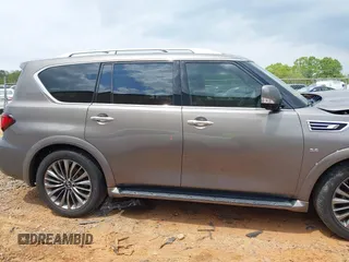 2019 Infiniti QX80 Luxe z VIN JN8AZ2NF2K9681574, wystawiony jako IAAI lot #41987298 z przebiegiem 123 931 mil mil oraz . Historia ofert i sprzedaży dostępna na DreamBid. Obrazek 12.