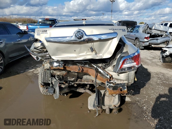 2010 Buick LaCrosse CXL with VIN 1G4GD5EGXAF302041, listed as a Copart auction lot 81361794 with 148,346 mi miles and Salvage title. Bid and sale history available at DreamBid. Image 6.