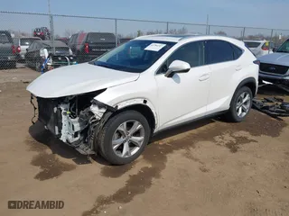 2017 Lexus NX with VIN JTJBARBZ9H2144309, listed as a IAAI auction lot 41784217 with NaN miles. Bid and sale history available at carsss.com. Image 18.