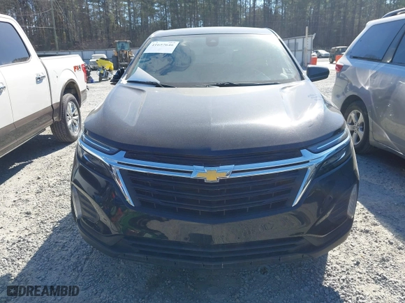 2023 Chevrolet Equinox LT with VIN 3GNAXUEG1PL189355, listed as a IAAI auction lot 41657646 with 48,695 mi miles. Bid and sale history available at carsss.com. Image 12.
