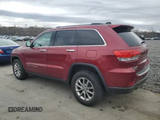 2014 Jeep Grand Cherokee Limited with VIN 1C4RJFBG2EC142390, listed as a Copart auction lot 53782155 with 117,512 mi miles and Salvage Title. Bid and sale history available at carsss.com. Image 2.