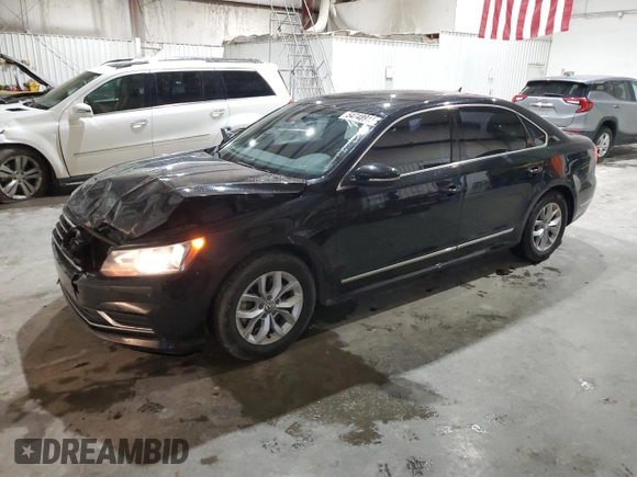 2016 Volkswagen Passat S with VIN 1VWAS7A32GC034401, listed as a Copart auction lot 54748915 with 71,515 mi miles and Salvage title. Bid and sale history available at DreamBid. Image 1.