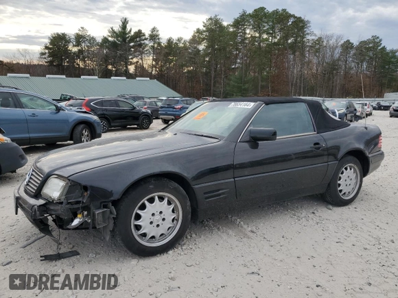 1998 Mercedes-Benz SL-Class with VIN WDBFA67F5WF157662, listed as a Copart auction lot 78654164 with 0 mi miles and Clean Title. Bid and sale history available at carsss.com. Image 1.