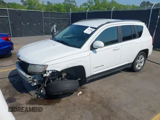 2014 Jeep Compass Latitude with VIN 1C4NJCEB7ED794428, listed as a IAAI auction lot 41995264 with 182,413 mi miles. Bid and sale history available at carsss.com. Image 2.