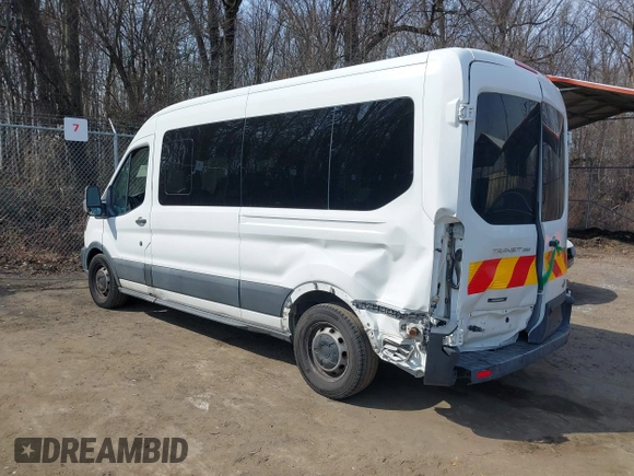 2017 Ford Transit XL with VIN 1FBAX2CVXHKB32545, listed as a IAAI auction lot 41719376 with 116,259 mi miles and . Bid and sale history available at DreamBid. Image 3.