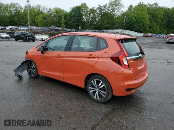 2018 Honda Fit EX with VIN 3HGGK5H81JM705759, listed as a Copart auction lot 58015445 with 37,990 mi miles and Salvage title. Bid and sale history available at DreamBid. Image 2.