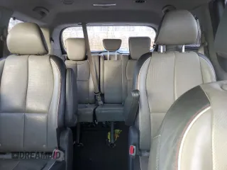 2015 Kia Sedona SX with VIN KNDMC5C15F6037710, listed as a Copart auction lot 89077365 with 165,143 mi miles and Clean Title. Bid and sale history available at carsss.com. Image 10.