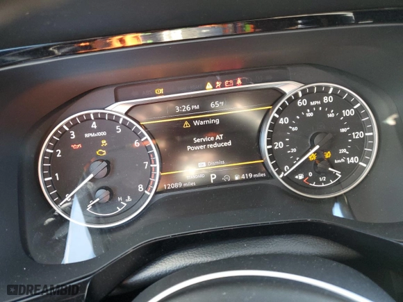 2024 Nissan Pathfinder SV with VIN 5N1DR3BAXRC296506, listed as a Copart auction lot 45671725 with 12,089 mi miles and Non Repairable. Bid and sale history available at carsss.com. Image 9.