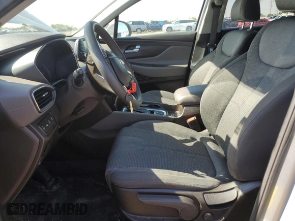 2020 Hyundai Santa Fe SE with VIN 5NMS2CAD5LH164984, listed as a Copart auction lot 58176345 with 110,226 mi miles and Clean title. Bid and sale history available at DreamBid. Image 7.