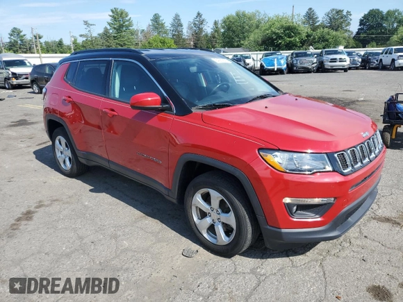 2019 Jeep Compass Altitude z VIN 3C4NJDBB0KT846787, wystawiony jako Copart lot #64287575 z przebiegiem 29 908 mil mil oraz Szkoda całkowita • Salvage title. Historia ofert i sprzedaży dostępna na DreamBid. Obrazek 4.