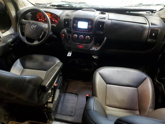 2019 Ram ProMaster Cargo with VIN 3C6TRVNG7KE533390, listed as a Copart auction lot 46660255 with 118,573 mi miles and Salvage Title. Bid and sale history available at DreamBid. Image 8.