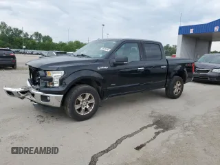 2015 Ford F-150 XLT with VIN 1FTEW1EP7FFC21309, listed as a Copart auction lot 55979265 with 86,484 mi miles and Salvage title. Bid and sale history available at DreamBid. Image 1.
